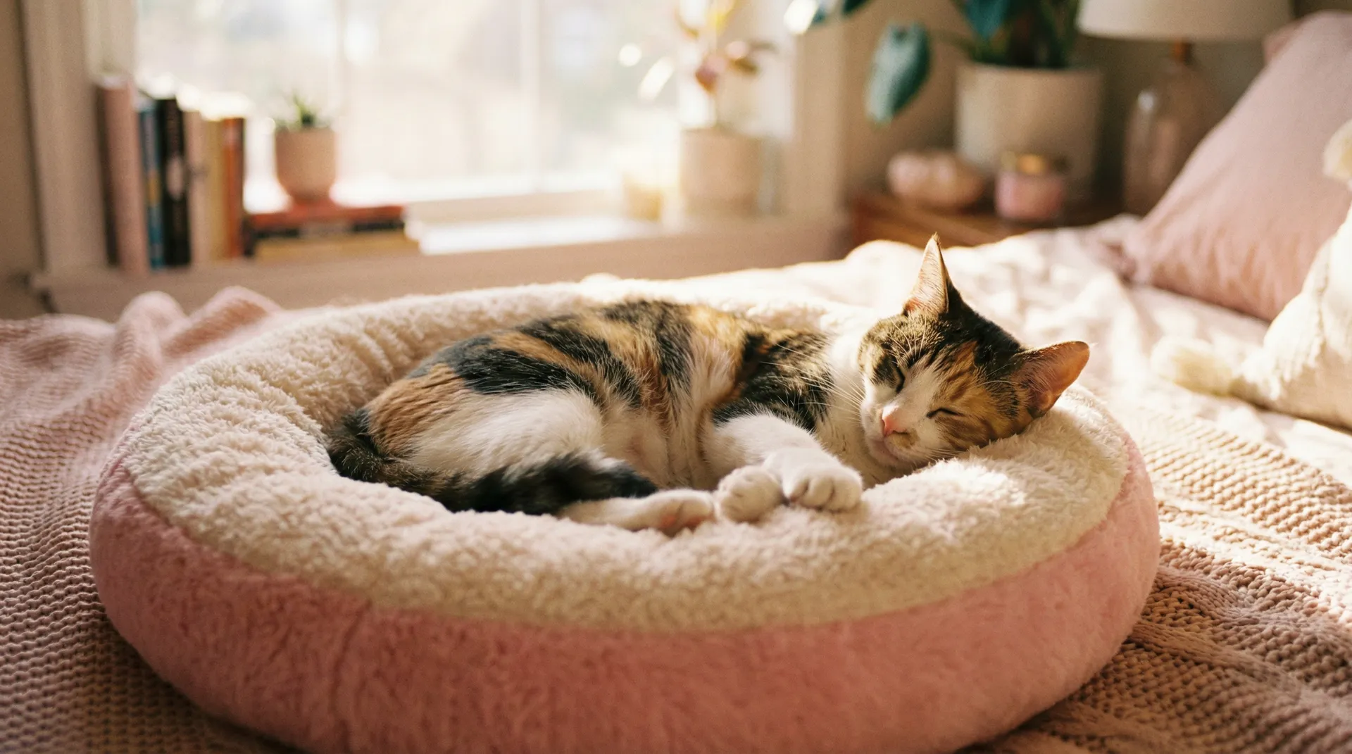 三花猫安静入睡 - 性之图吧